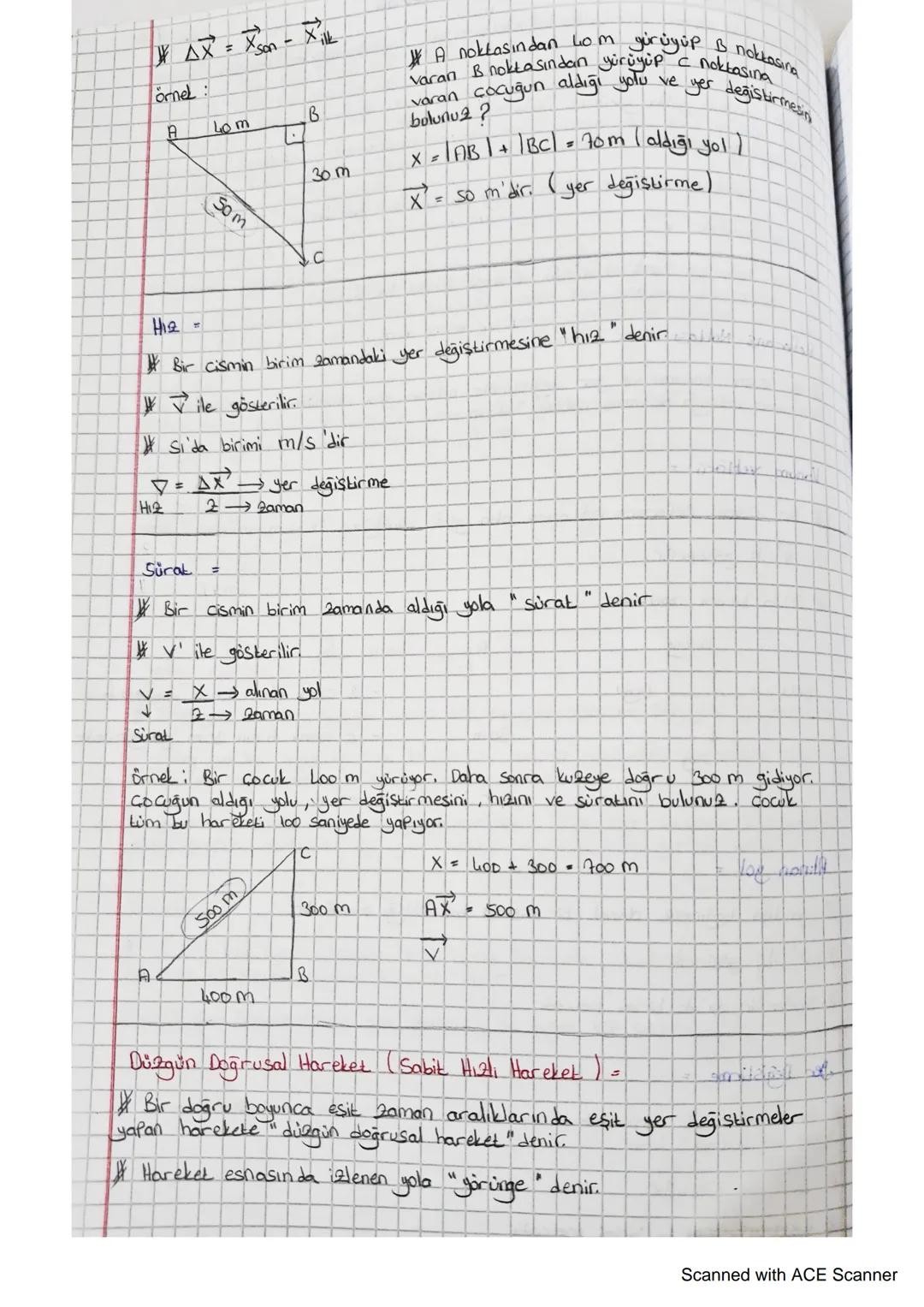 # Kuwet ve Hareket
* Cisimlerin zaman icerisinde bulundukları geri değiştirmesine "Hareket "denir
öteleme Hareketi =
* Bir çocuğun yo