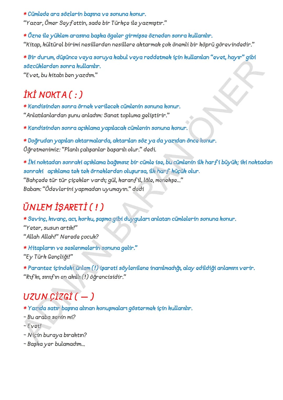 # İÇİNDEKİLER
## 1. SÖZCÜKTE ANLAM
### A. Kelime ve Kelime Gruplarımın Anlam Özellikleri
1. Gerçek (Temel) Anlam
2. Yan anlam
3. Mecaz Anla