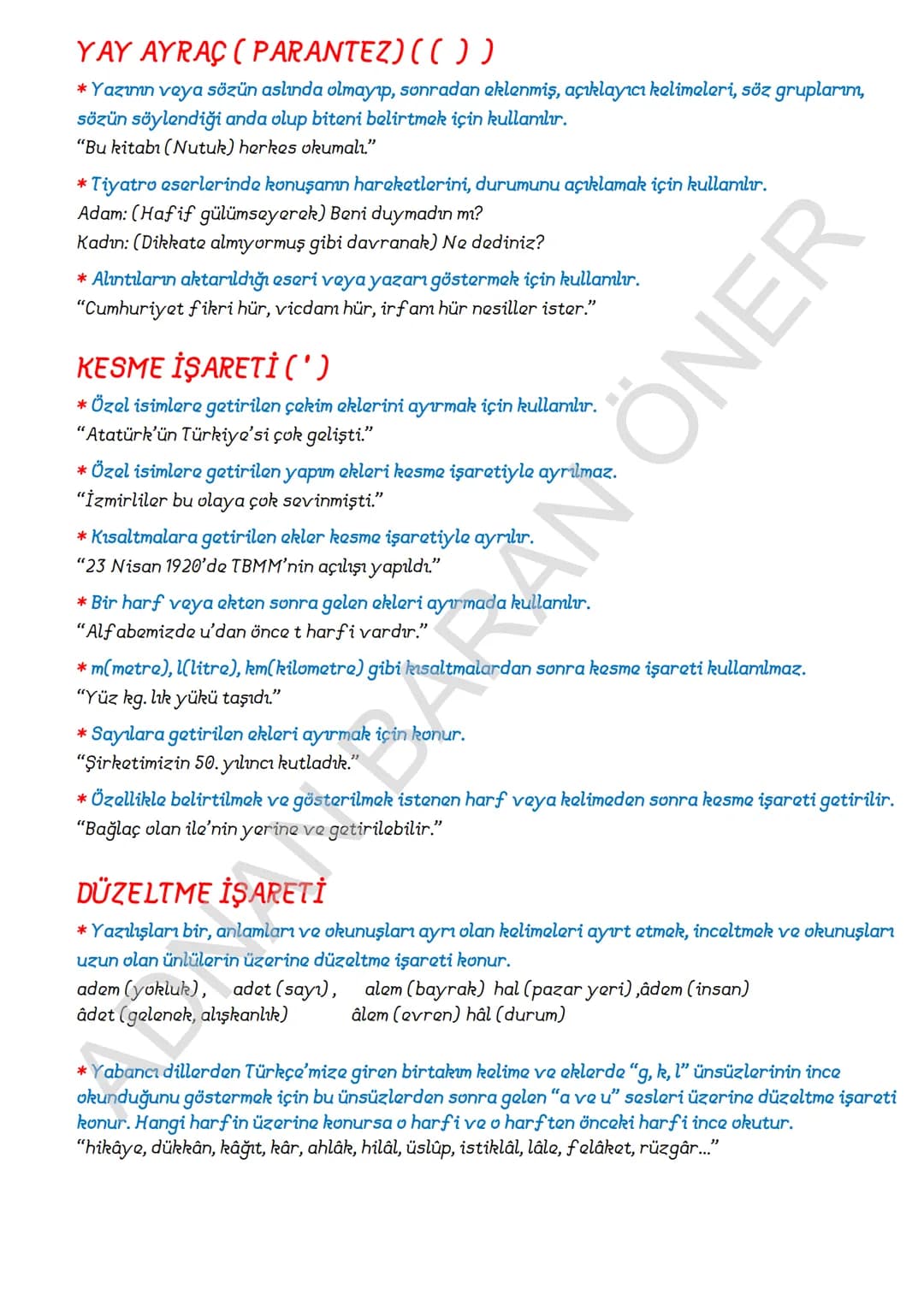 # İÇİNDEKİLER
## 1. SÖZCÜKTE ANLAM
### A. Kelime ve Kelime Gruplarımın Anlam Özellikleri
1. Gerçek (Temel) Anlam
2. Yan anlam
3. Mecaz Anla