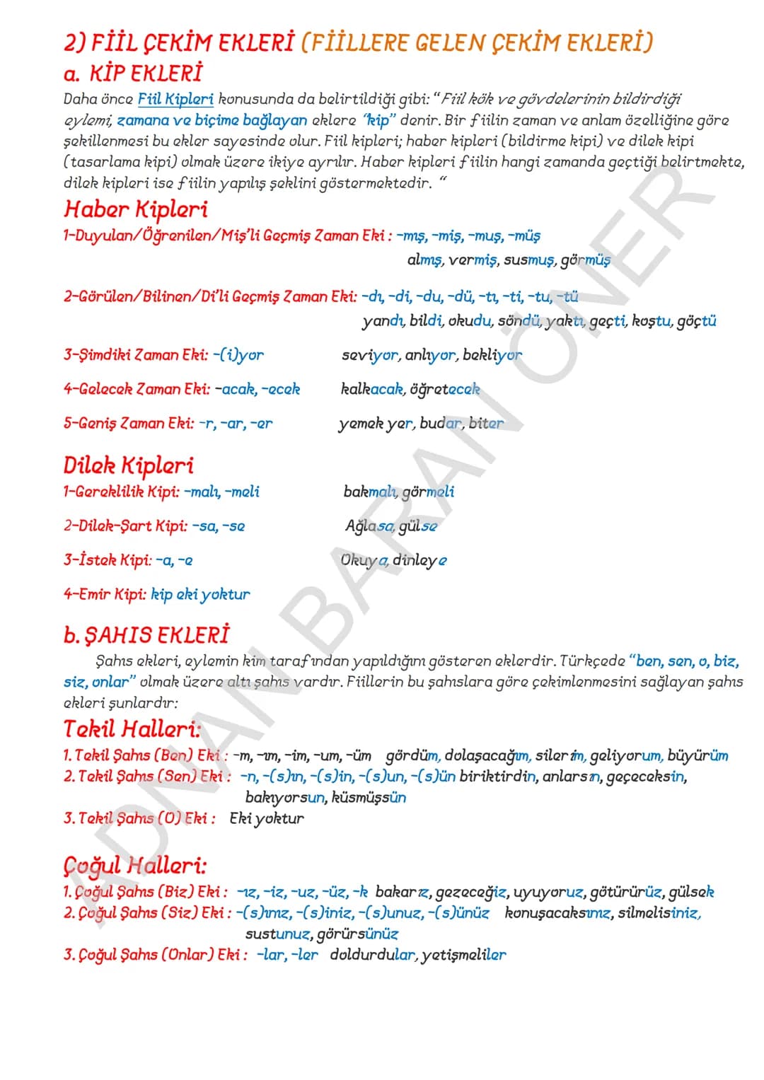 # İÇİNDEKİLER
## 1. SÖZCÜKTE ANLAM
### A. Kelime ve Kelime Gruplarımın Anlam Özellikleri
1. Gerçek (Temel) Anlam
2. Yan anlam
3. Mecaz Anla