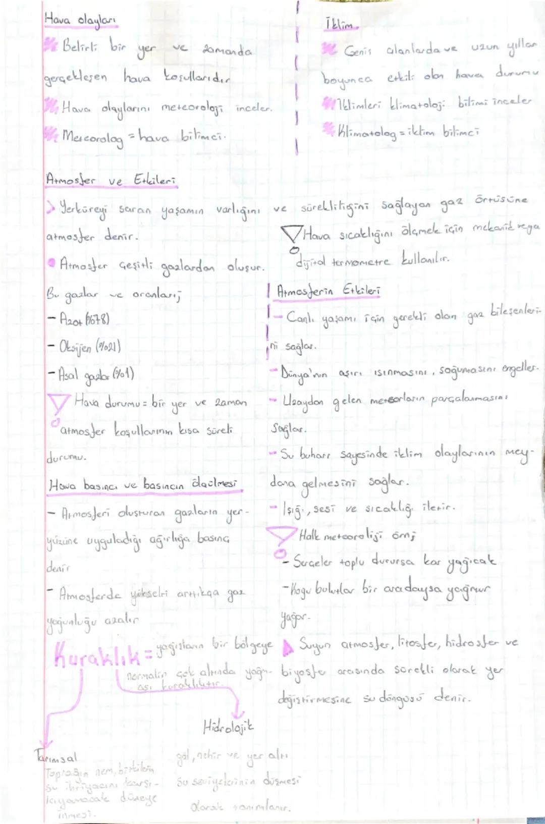 # Hava olayları
Belirli bir yer ve Jamanda
gerçekleşen hava koşullarıdır.
Hava daylarını meteoroloji inceler.
Mercorolog = hava bilimci.
#