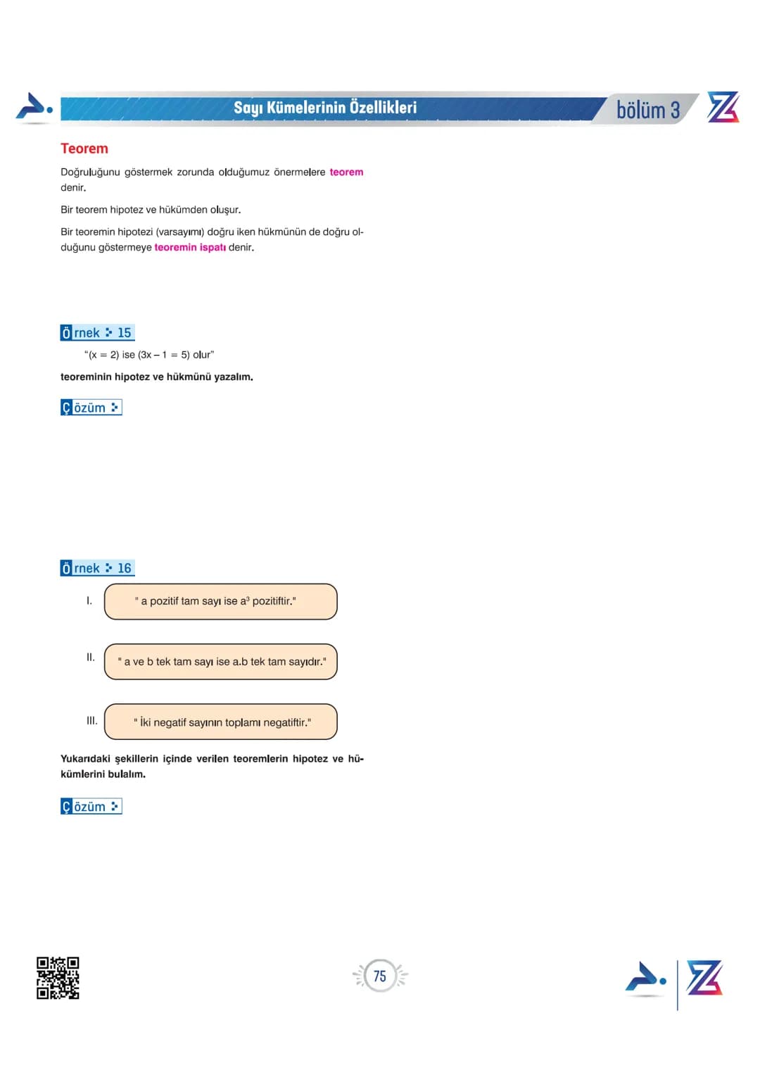 PARAF YAYINLARI
PARAF / Z TAKIMI
9. SINIF OKULA DESTEK KAMPI
Z YENİ
MÜFREDATA
UYGUNDUR
Bıyıklı Matematik
Matematik
Merkeze Teğet
Geometri
Fi