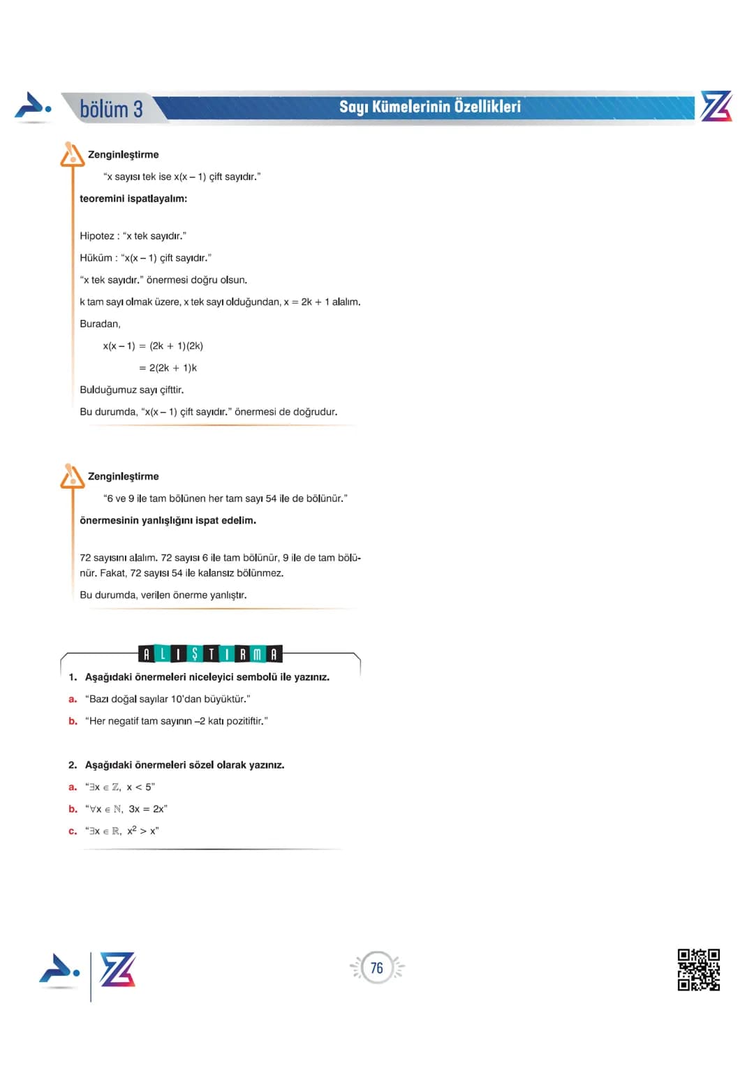 PARAF YAYINLARI
PARAF / Z TAKIMI
9. SINIF OKULA DESTEK KAMPI
Z YENİ
MÜFREDATA
UYGUNDUR
Bıyıklı Matematik
Matematik
Merkeze Teğet
Geometri
Fi