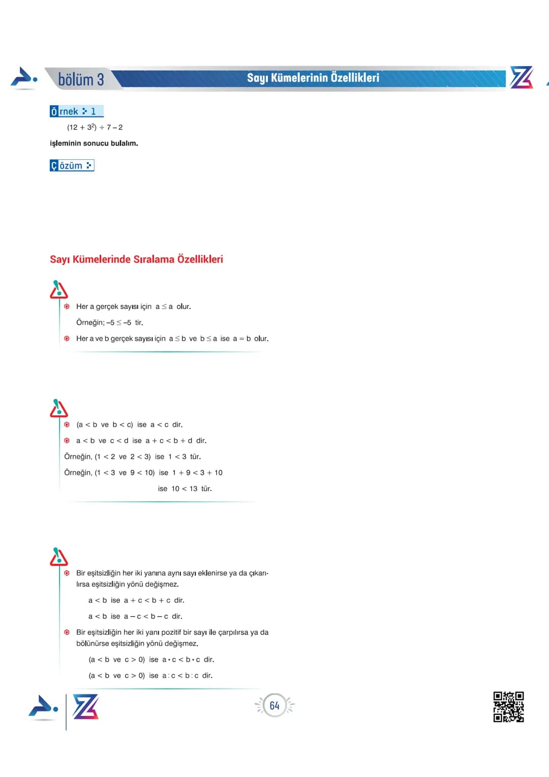 PARAF YAYINLARI
PARAF / Z TAKIMI
9. SINIF OKULA DESTEK KAMPI
Z YENİ
MÜFREDATA
UYGUNDUR
Bıyıklı Matematik
Matematik
Merkeze Teğet
Geometri
Fi