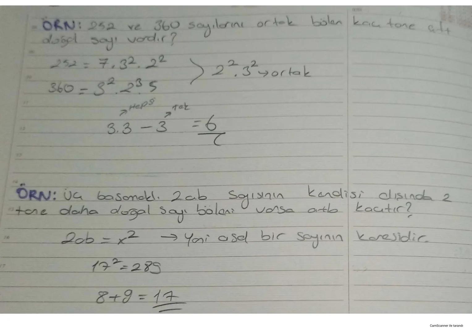 12
09
ALTEN
08
danic
ve
Asal Saylor
kondisi dışında böleni olmayan sayılara and sayılar
2,3,5,7,11,13,17._
"Zo kiçik asd
yoktur.
sayı 2'dir