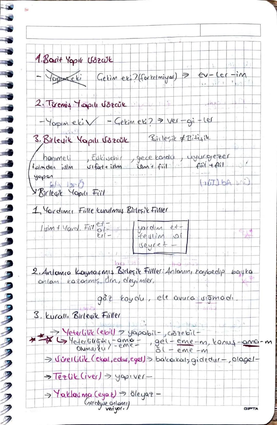 -SES BİLGİSİ
Ünlü harfler
Düt Vurorlak
Geniş Dor Genis Dor
Kalın α 1 ο υ
Ince e 1 ö ü
• Unlü Uyumlar
—Büyük Ünlü Uyumu—
Kalın → kalın
(α,