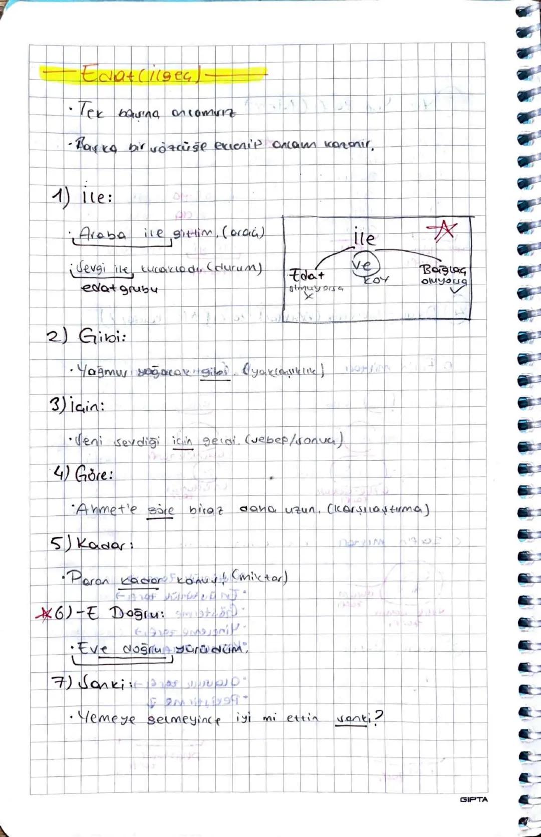 -SES BİLGİSİ
Ünlü harfler
Düt Vurorlak
Geniş Dor Genis Dor
Kalın α 1 ο υ
Ince e 1 ö ü
• Unlü Uyumlar
—Büyük Ünlü Uyumu—
Kalın → kalın
(α,