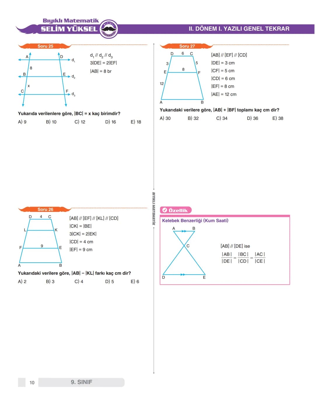 9.sınıf matematik 2.dönem 1.yazılı notları – 10. sayfa