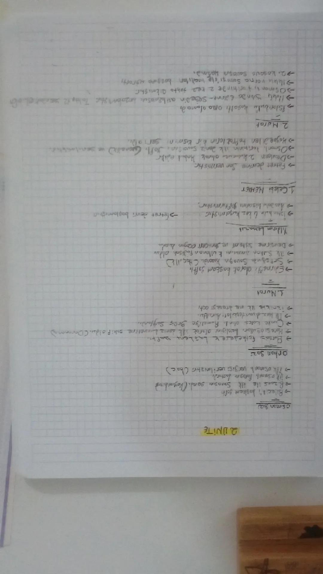 7. Sınıf sosyal bilgiler 2. Unite padisahlar