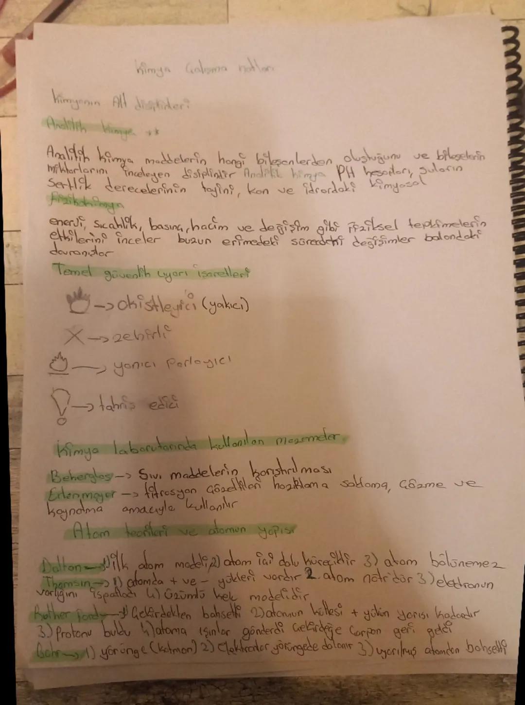 # Kimya Galoma notion
himyonın All disptideri
Analilith hinge
Analitik kimya maddelerin hangi bileşenlerden oluştuğunu ve bileşelerin
mik