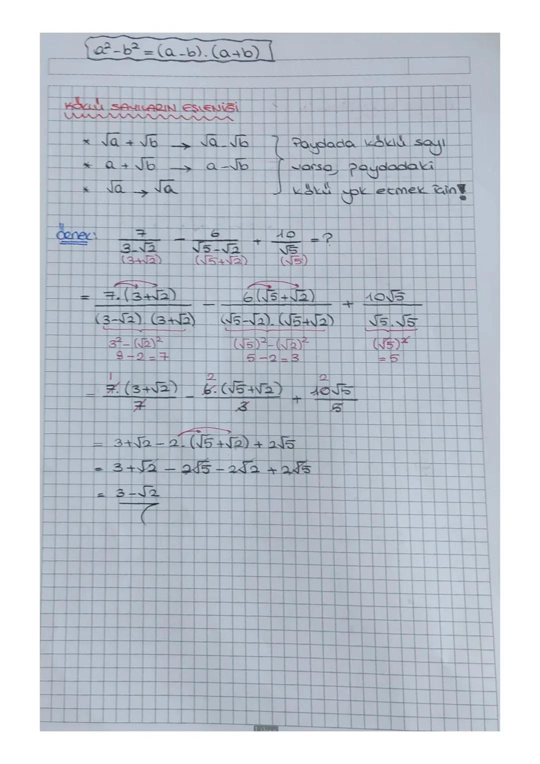 { BOKLU SAYILAR
ve nez olmak waere X^=mdenki
sağlayan x sayısına,
denir.
m'nin n. dereceden ko
=mise
M
→X
bir gercek sayı
ve
ponitif tam say