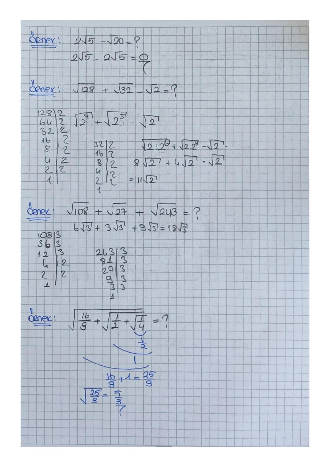 { BOKLU SAYILAR
ve nez olmak waere X^=mdenki
sağlayan x sayısına,
denir.
m'nin n. dereceden ko
=mise
M
→X
bir gercek sayı
ve
ponitif tam say