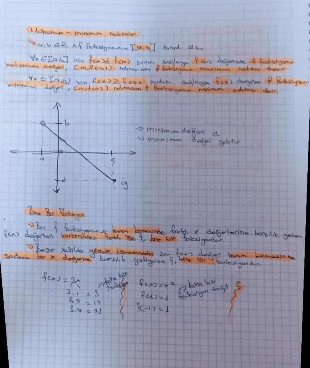 2
# PONKSİYONLAR
* $f(x)=ax+b$ şeklindeki dönüşümlere doğrusal fonksiyonton denir.
* tamm Bir Saksigenda bağımsız değişkeın alabileceği
