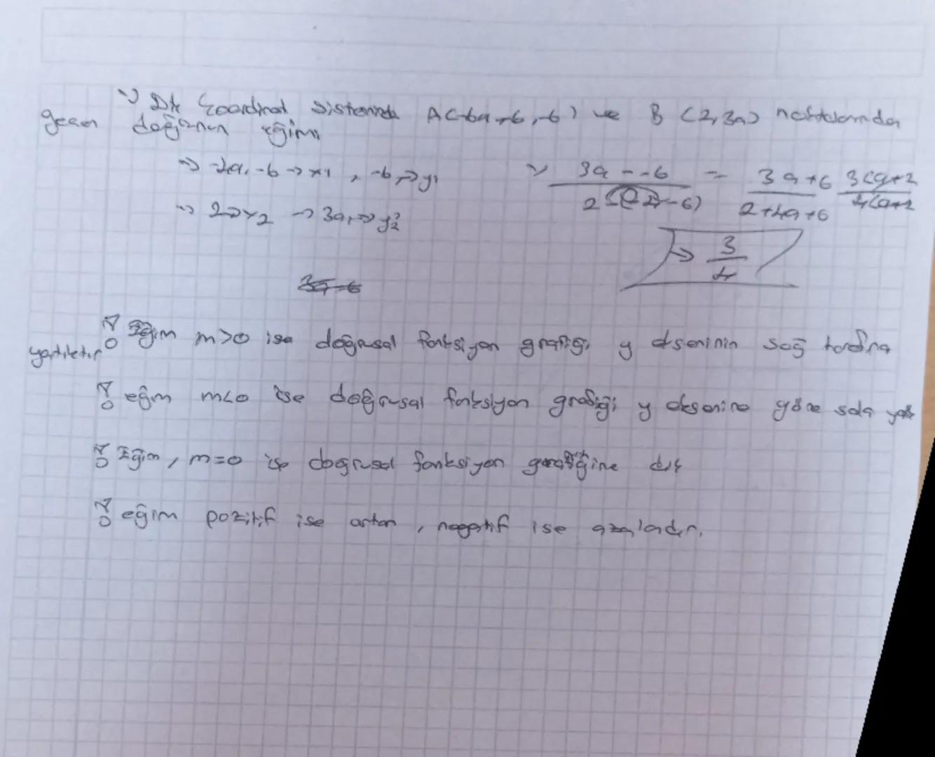 2
# PONKSİYONLAR
* $f(x)=ax+b$ şeklindeki dönüşümlere doğrusal fonksiyonton denir.
* tamm Bir Saksigenda bağımsız değişkeın alabileceği