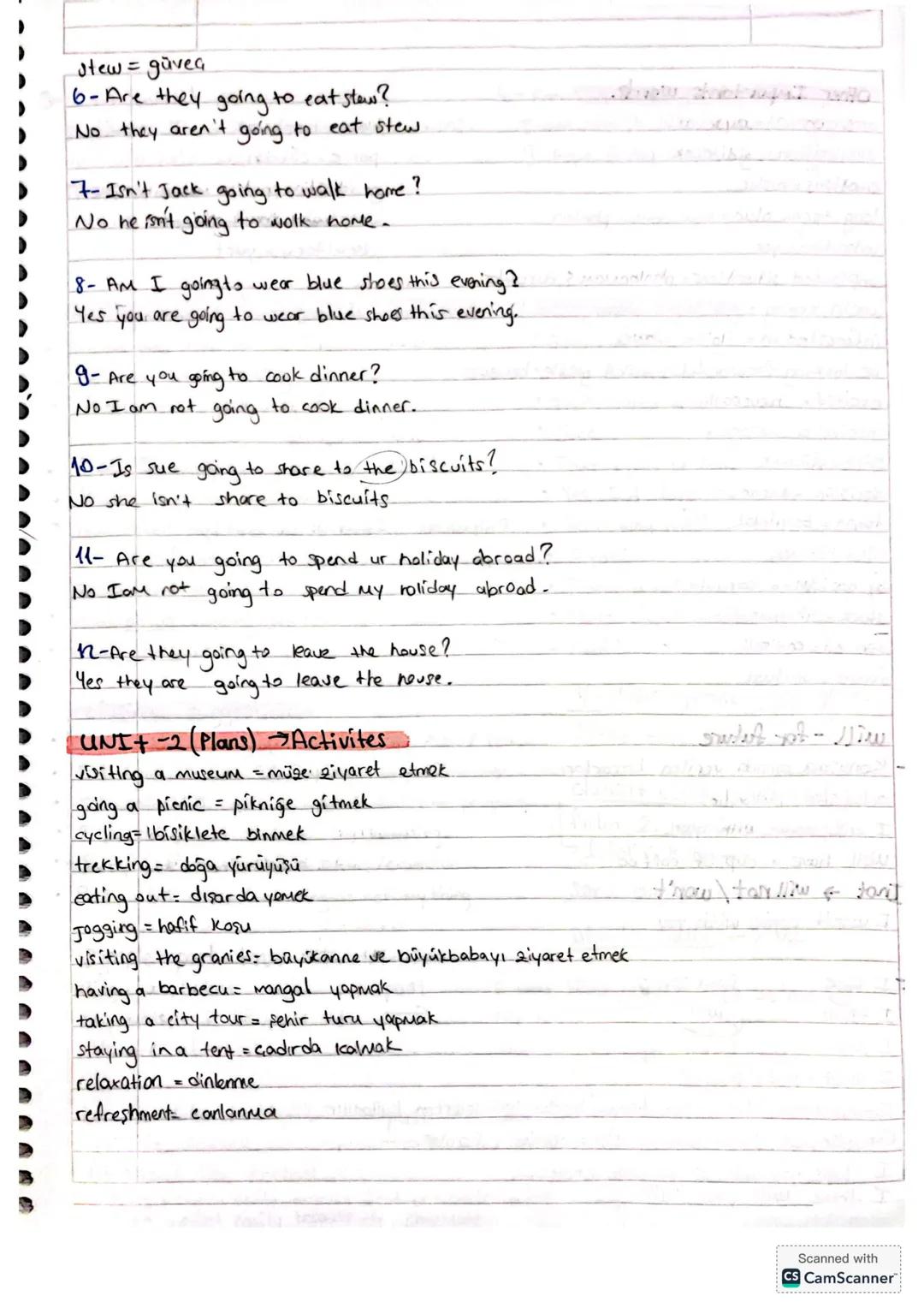 UNIT-1
-school life (okul hayatı).
- How do you feel?
I feel nervous.
I feel
happy
ta'
exciting: heyecan
excited- heyecanli
verici
confused