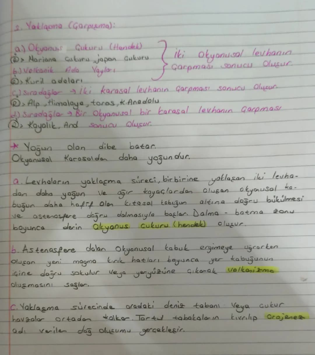 # TEKTONIK SÜREGLER
Levha Tektoniği: Alfred Wegener 1915'te levha tektoni-
ği kuramını ortaya koymuştur. Levha tektoniği, Dünya'nın
yeraltı