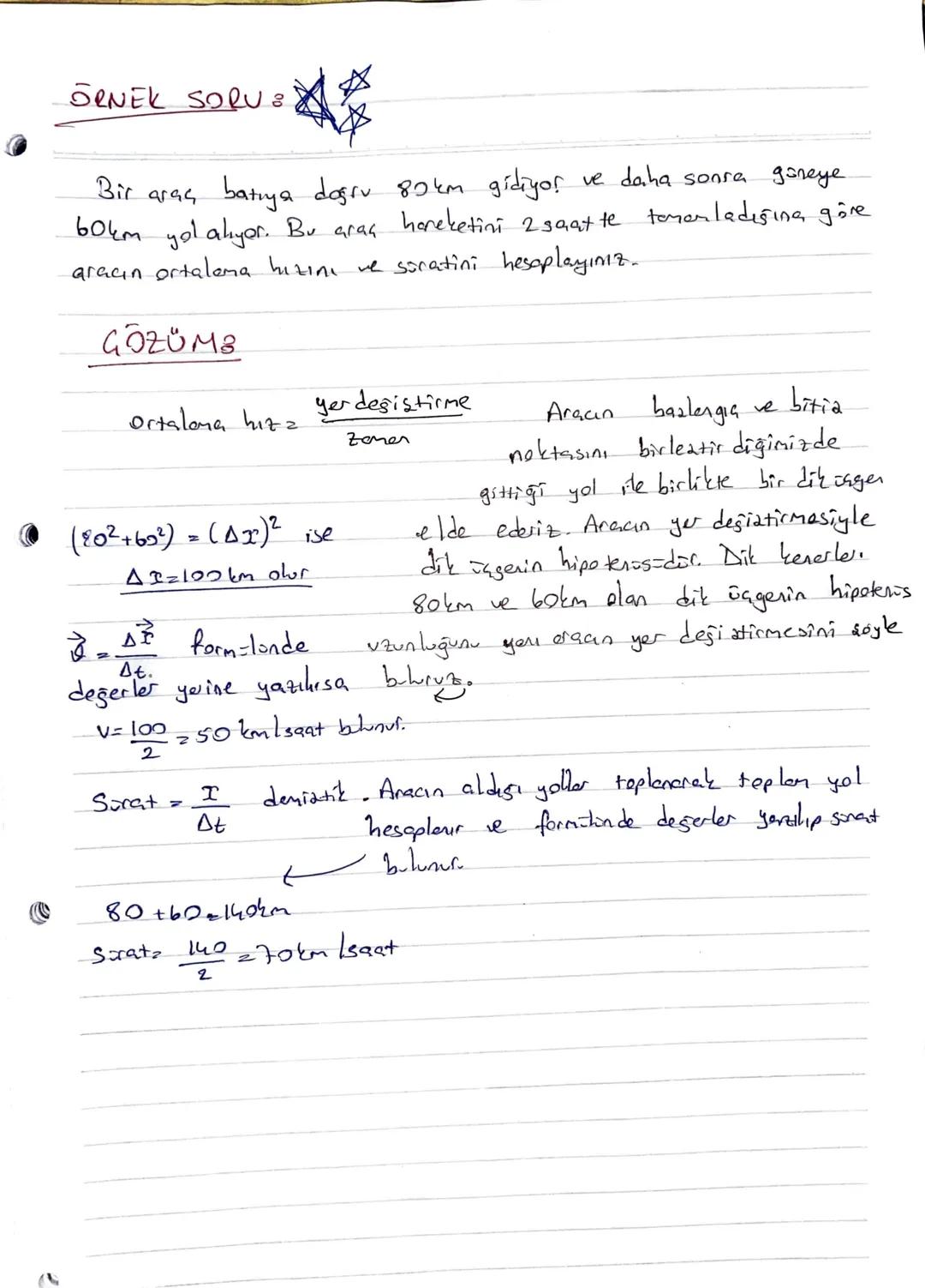Hareket ile ilgili Temel kauremlar
>Hareket Çeşitleri <
• Üç farkh hareket sekli teumlayabiliriz. Bunlar, doğrüsal hereket,
dönme hareketi