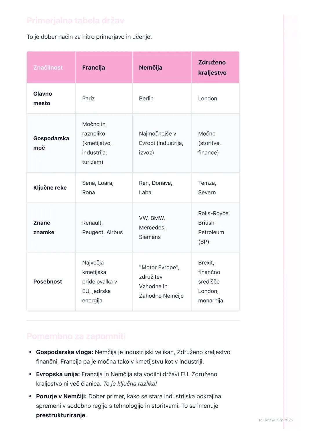 # Zahodna Evropa
Splošni pregled Zahodne Evrope
Zahodna Evropa je gospodarsko najrazvitejši del našega kontinenta. Leži ob
Atlantskem ocea