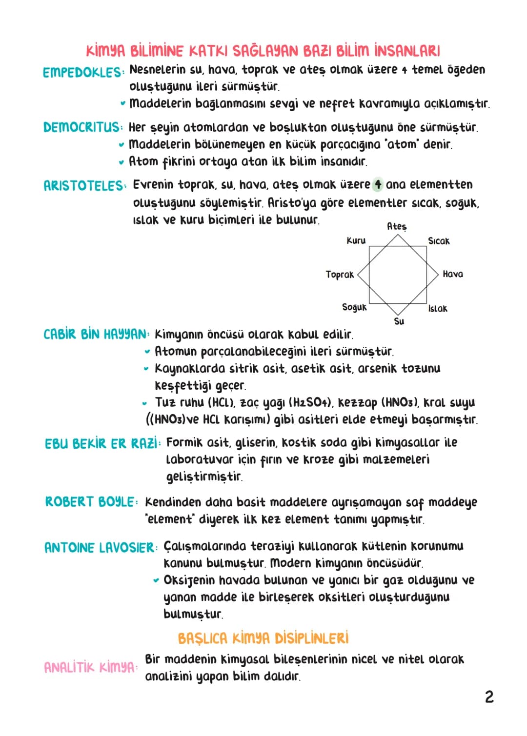 # kimya
## İÇİNDEKİLER
- Kimya Bilimi 1
- Atom ve Periyodik Sistem 9
- Kimyasal Türler Arası Etkileşimler 18
- Maddenin Halleri 25
- Doğa ve