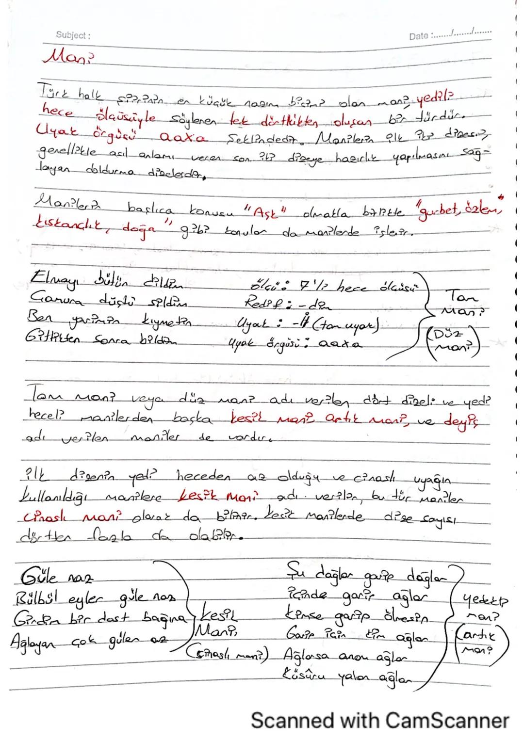 Subject:
Halk şiirinin genel özel pklecz
Date .........
* Türk halk edebiyatı Söyleyiş Özelliklerine, Konularına ve
eserlerin sahibinin bili