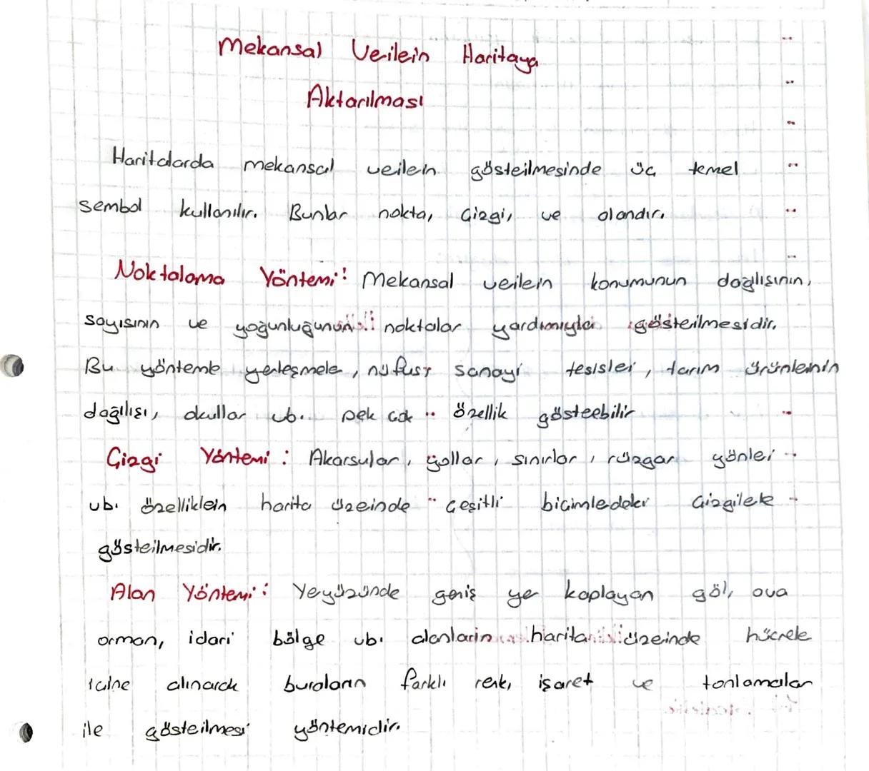 Mekansal Veilein Haritaya
Aktarılması
:
2
Haritalarda mekansal
veilen
gösterilmesinde "G
temel
I
Sembol
kullanılır.
Bunlar
nokta,
Gizgi
ce
o