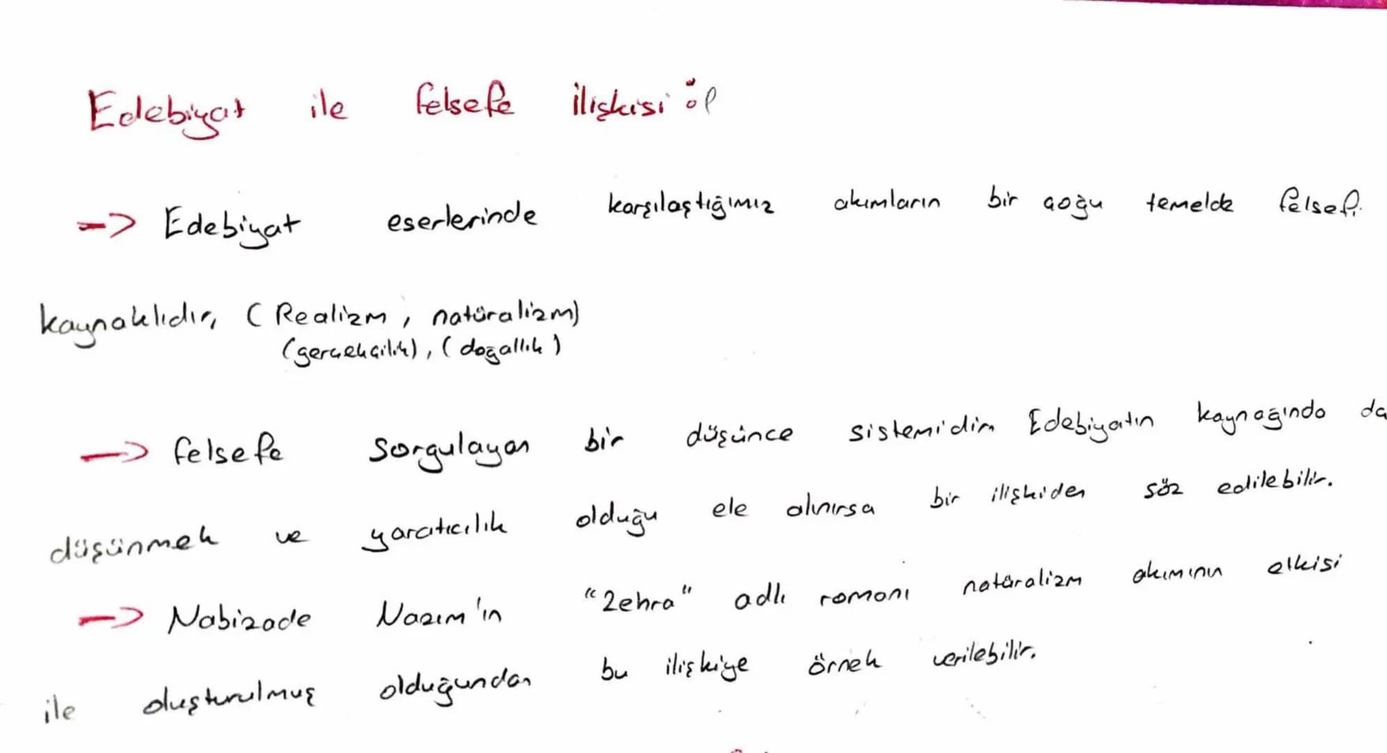 # Edebiyatın Bilimlerle İlişkisi:
- Bilimde edebiyatla insan etkinliğinin bir sonucudur. Dolayısıyla edebiyatın diğer bilimlerle ilişkisi va