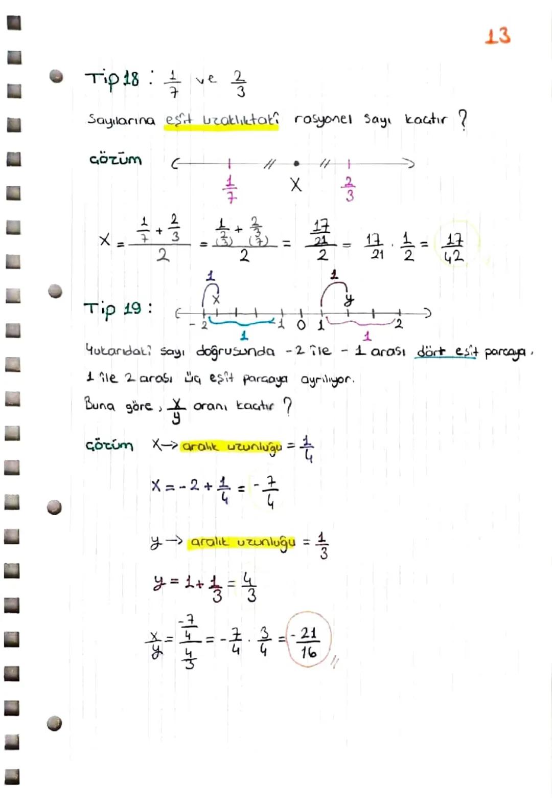 = RASYONEL SAYILAR =
Tanım: a veb tam Sayı olmak üzere (b≠0), $\frac{a}{b}$
Seklindeki ifadelerdir.
$\frac{a}{b} = \frac{1}{2}, \frac{3}{5