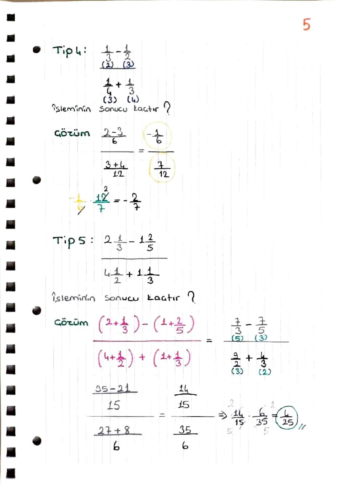 = RASYONEL SAYILAR =
Tanım: a veb tam Sayı olmak üzere (b≠0), $\frac{a}{b}$
Seklindeki ifadelerdir.
$\frac{a}{b} = \frac{1}{2}, \frac{3}{5