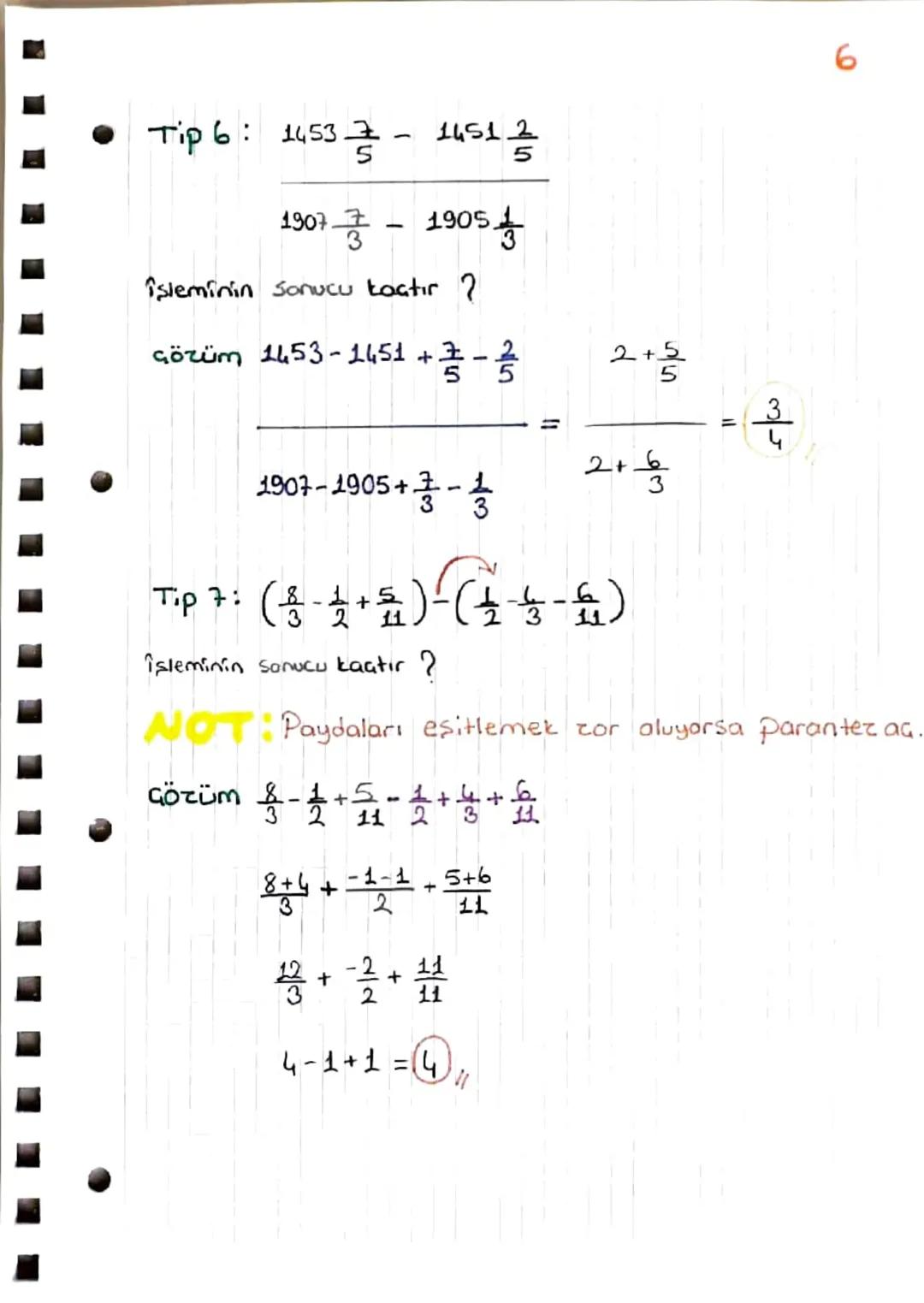 = RASYONEL SAYILAR =
Tanım: a veb tam Sayı olmak üzere (b≠0), $\frac{a}{b}$
Seklindeki ifadelerdir.
$\frac{a}{b} = \frac{1}{2}, \frac{3}{5