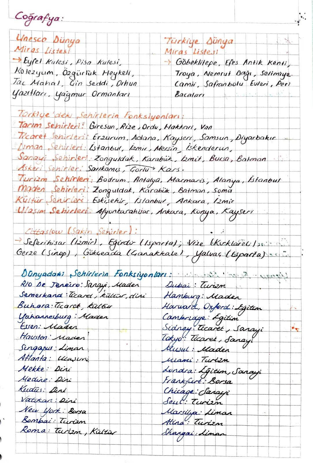 Yerleşmenin Özellikleri