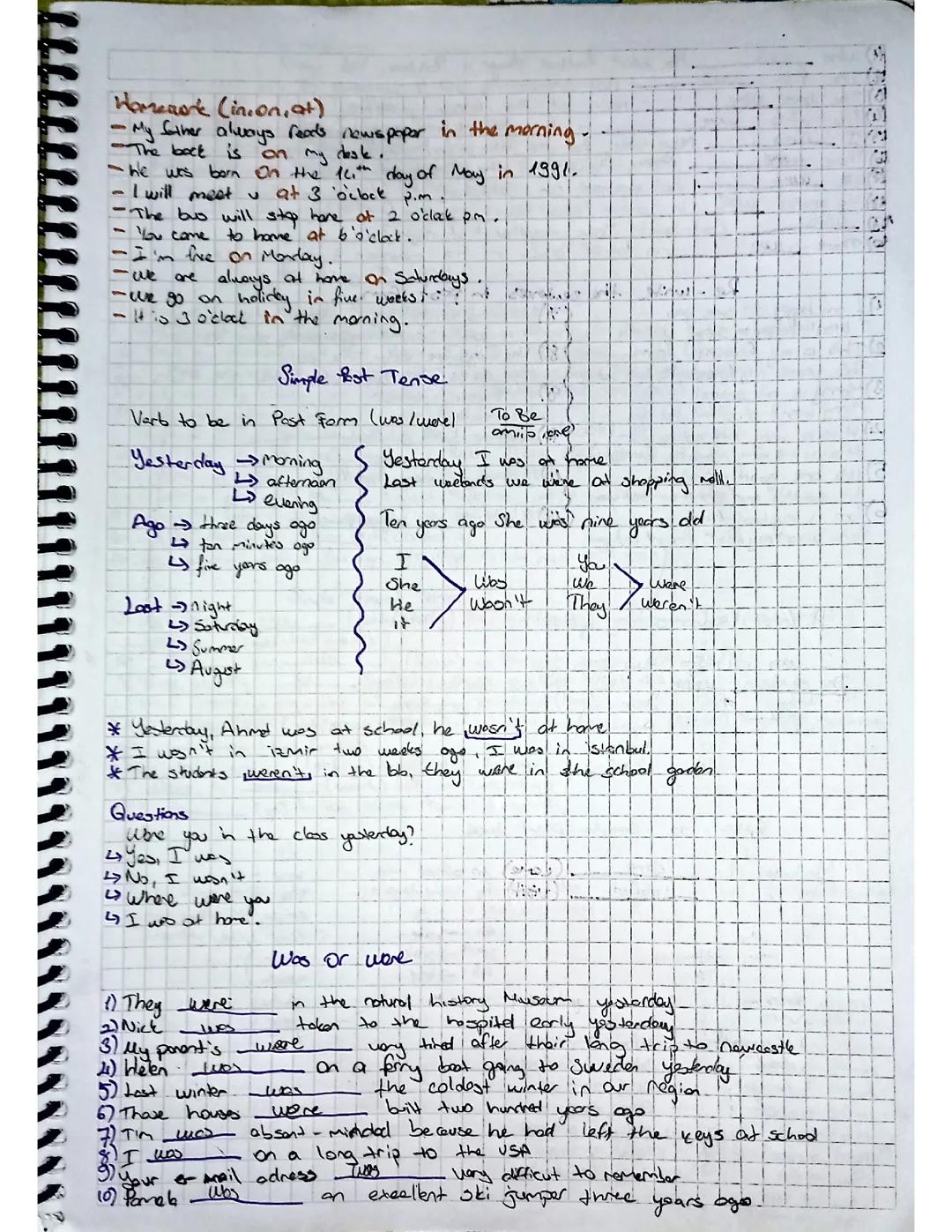 Understanding the Simple Past Tense