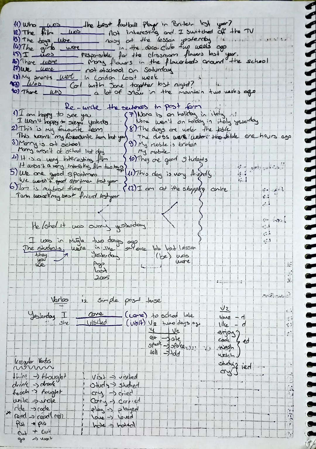 11
Wamework (inion, at)
- My father always reads newspaper in the morning.
-The back is on
my
عادية
- he was born on the 16th day of May in