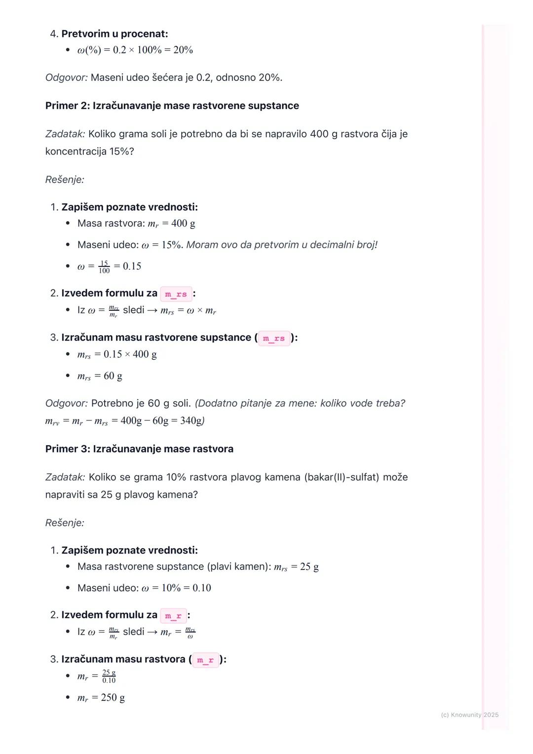 # Koncentracija rastvora
(maseni udeo)
Uvod u koncentraciju rastvora
Rastvori su svuda oko nas - slana voda u moru, sok koji pijemo, sirće