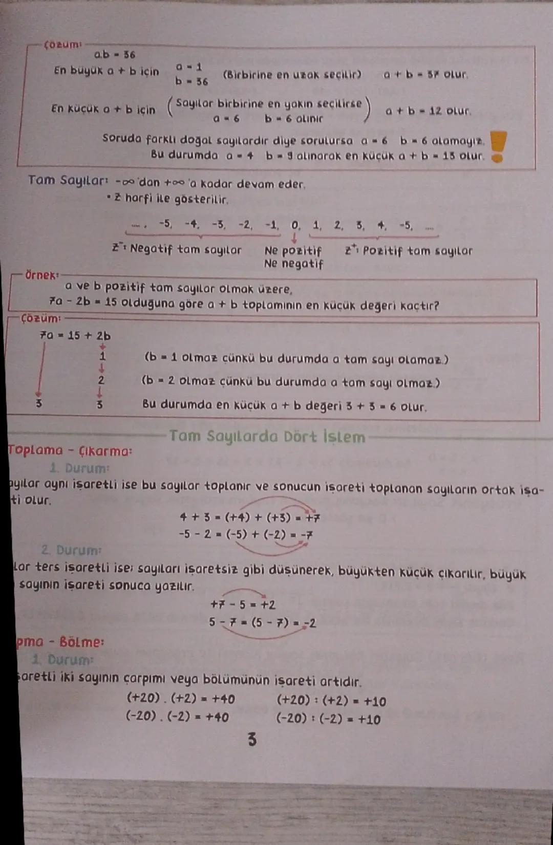 # TEMEL KAVRAMLAR
am Sayıları ifade etmeye yarayan sembollere 'rakam' denir.
1, 2, 3, 4, 5, 6, 7, 8, 9) kümesinin elemanları onluk sayı sis