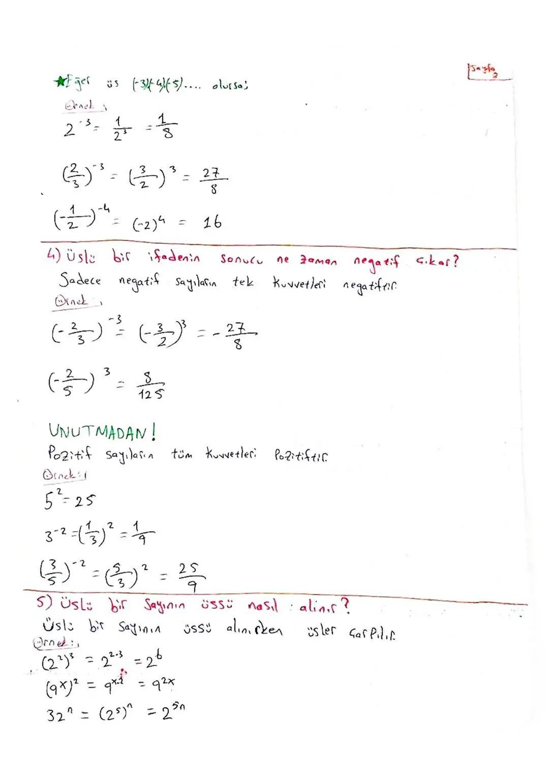Sınavda Gikar!
Hangisinin Cevabı yanlıştır?
A) $x^2 + x^2 + x^2 = 3x^2$
B) $10^8 - 10^6 = 10^2$
C) $3x^4 + 5x^4 = 8x^4$
D) $3a^6 - 2a^6