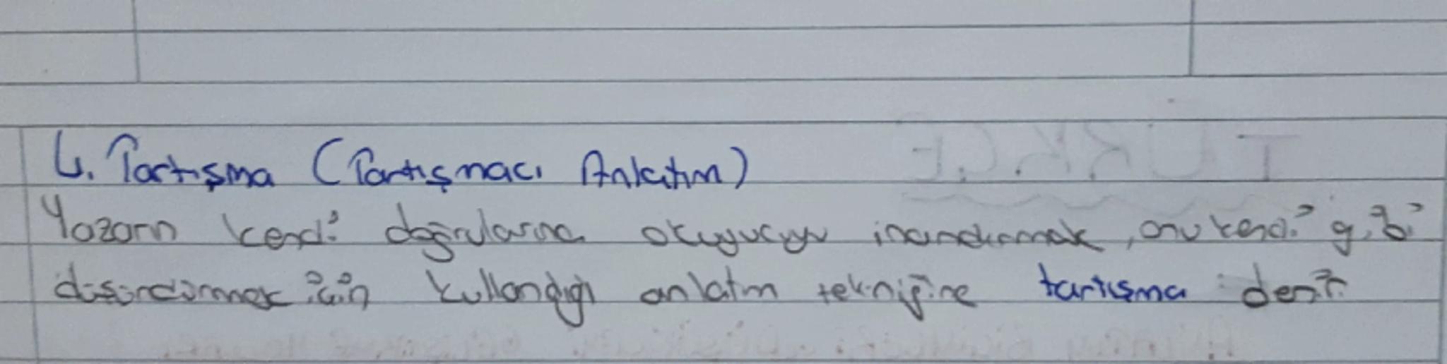--- OCR Start ---
TÜRKÇE
ANLATIM BİÇİMLERİ VE DÜŞÜNCEYİ GELİŞTİRME YOLLARI
ANLATIM BİÇİMLERİ
DÜŞÜNCEYİ GELİŞTİRME
YOLLARI
1. Açıklayıcı Anla