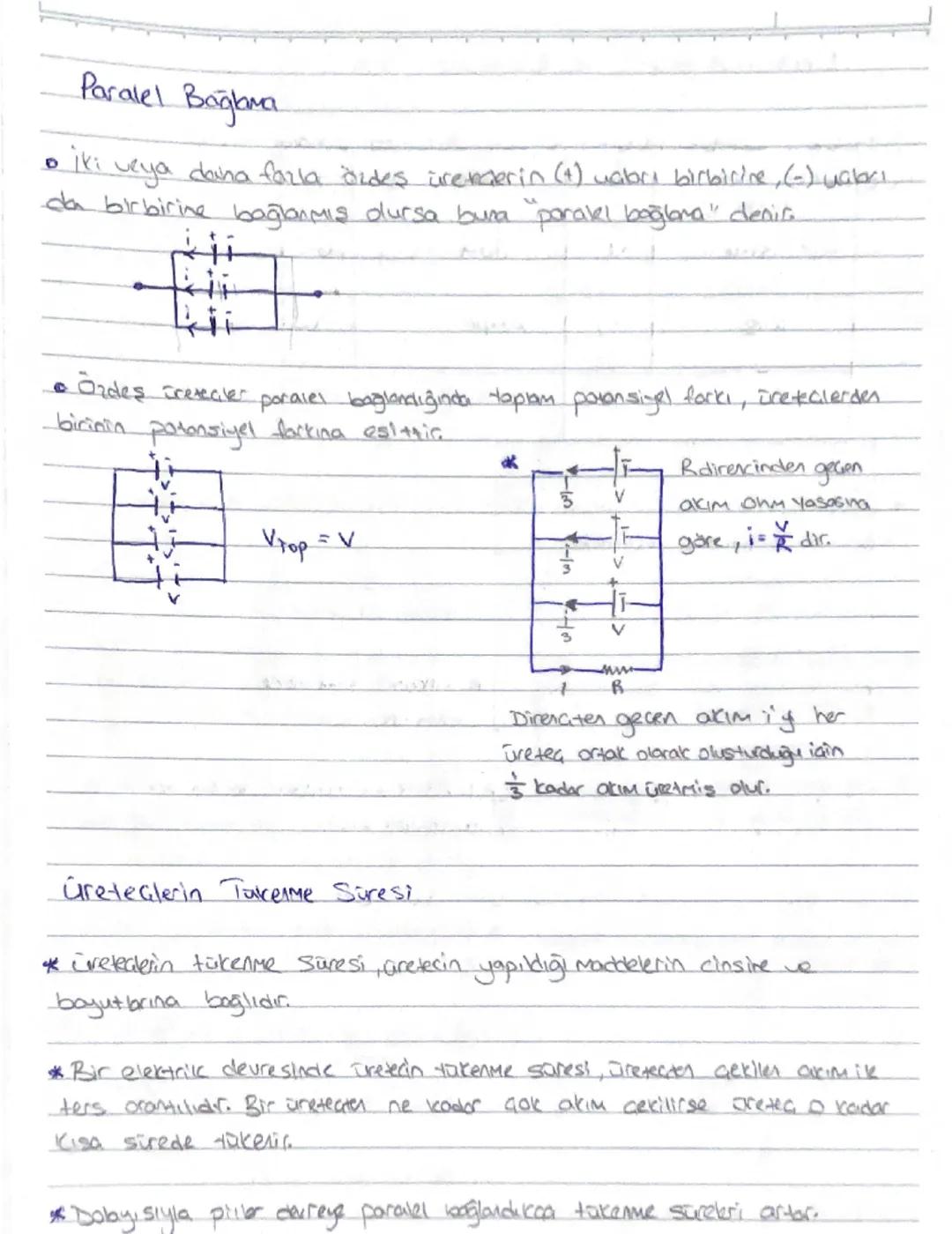 Elektrik AKIMI ve
Potansiyel
Fork
* Elektrik devrelerinde elektrik akımı elektrombria hareketiyle olusur.
Elektronlock hareket etmesi için b