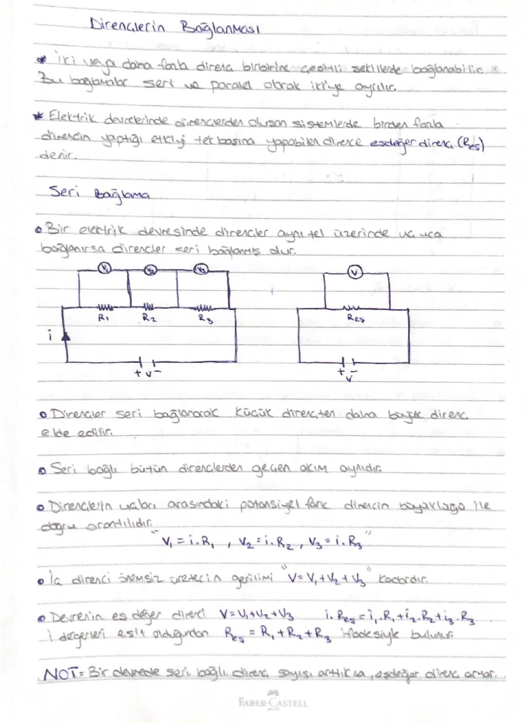 Elektrik AKIMI ve
Potansiyel
Fork
* Elektrik devrelerinde elektrik akımı elektrombria hareketiyle olusur.
Elektronlock hareket etmesi için b
