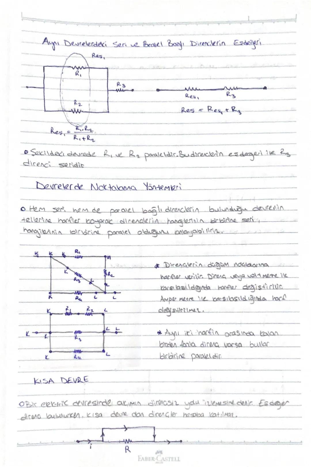 Elektrik AKIMI ve
Potansiyel
Fork
* Elektrik devrelerinde elektrik akımı elektrombria hareketiyle olusur.
Elektronlock hareket etmesi için b
