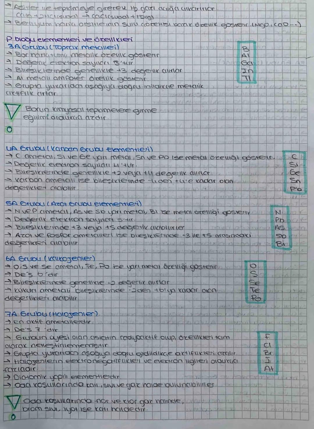 ELEMENTLERİ TANIYALIM
s bloğu elementleri ve özellikleri
IA Grubu (Alkali metaller)
→Hidrojen haria hepsi mercilik Özellik gösterir
→Değerl