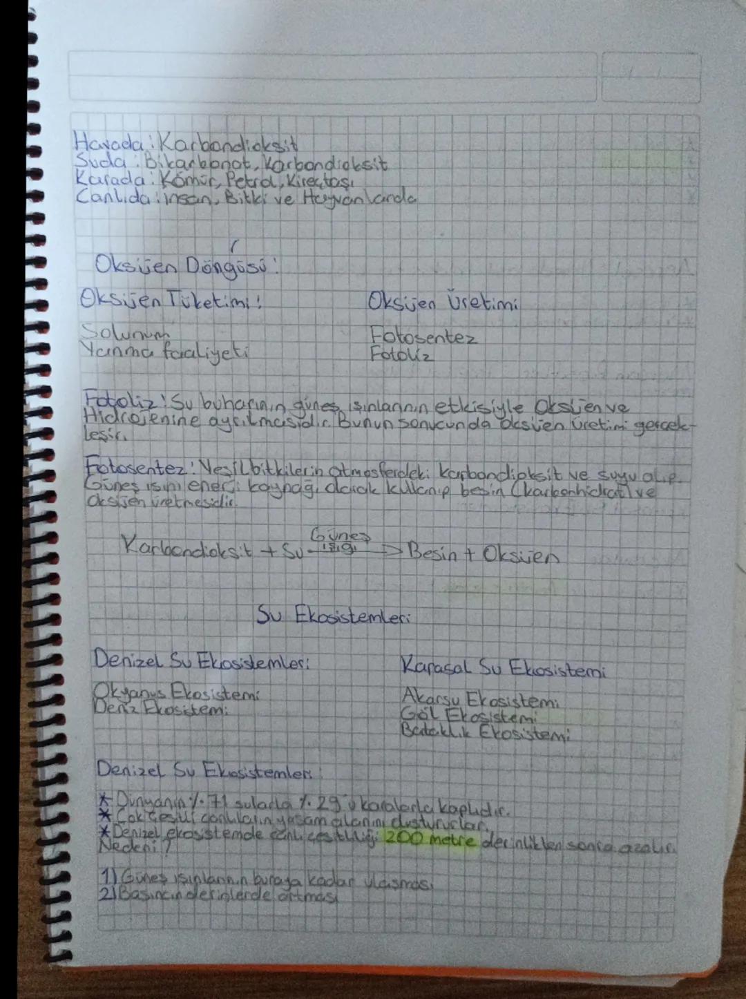 Biyoçesitlilik
Biyom! Benzer bitki ve hayvan topluluklarını barındıran yaşam
Ortamlarına denir..
Biyosfer: Canlıların Litosfer, Hidrosfer ve