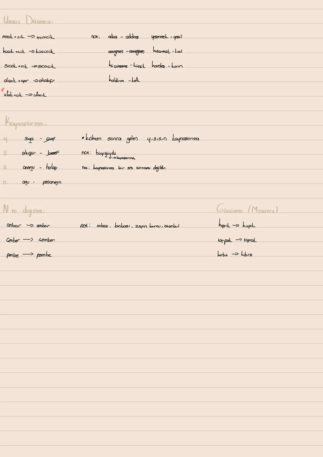 ↓
Ünlülerle İlgili
• Ünlü düşmesi
•Unlu türemesi
Valú daralmas
• Unlü deysimi
• Ulama
Ses Bilgisi:
Ünsüzlerle İlgili
• Ünsüz yumuşaması
Ün