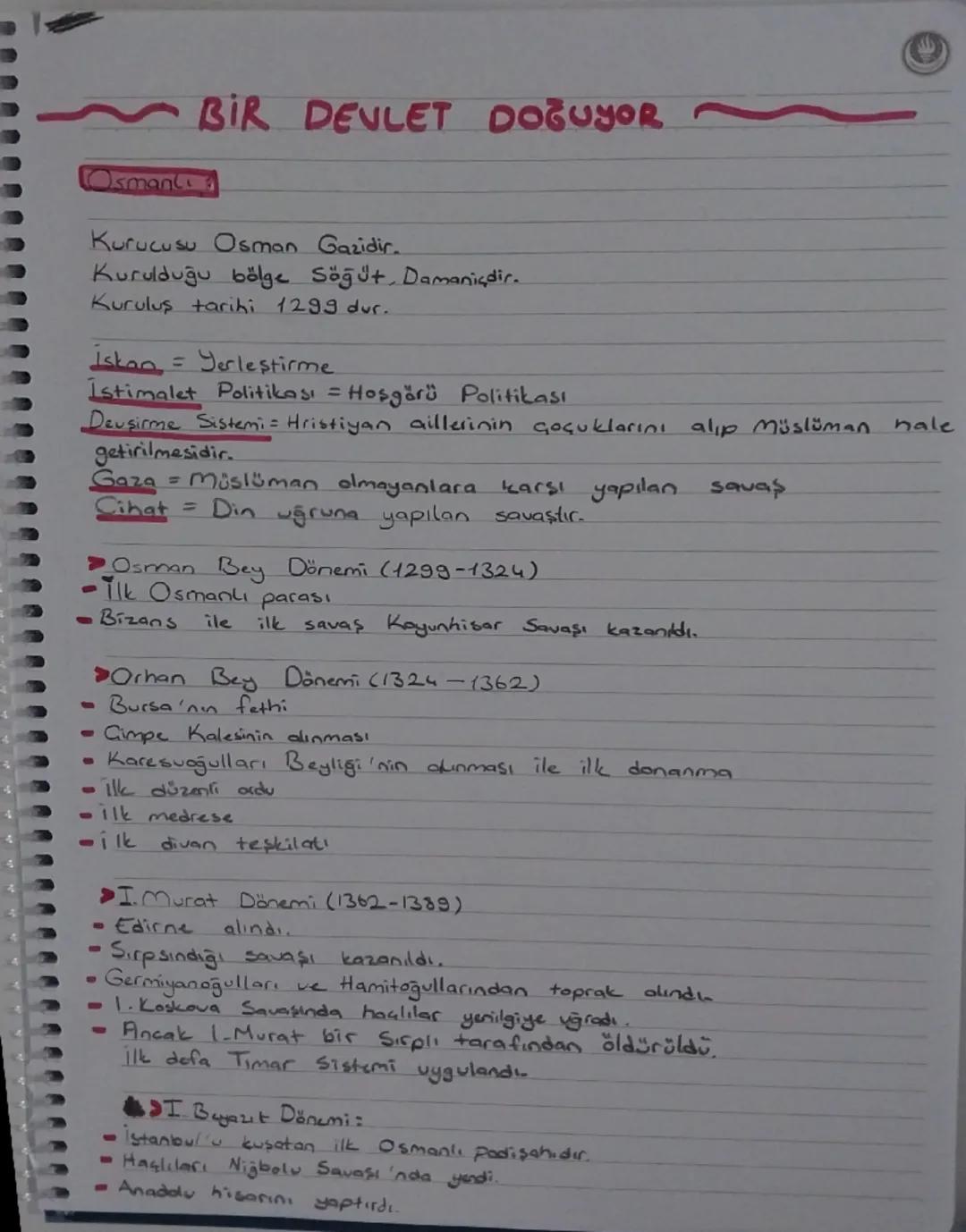 Bir devlet doğuyor//7 sınıf sosyal bilgiler 2.ünite