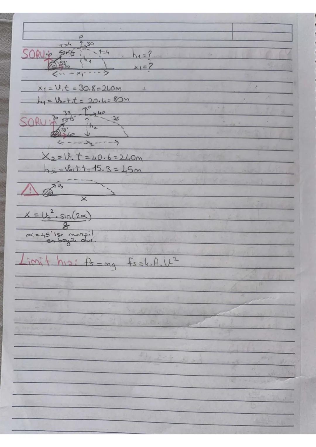 # YUKARIDAN ASAĞI DÜŞEY ATIS
AV
Vo
h
Vort
t
t
2
Av=g-t
V-Vo=g.t
V = Vo+g.t
h-Vo.t+vat
h = vot + ½ gt h=65 +972
5+2
SORU: K
Ji