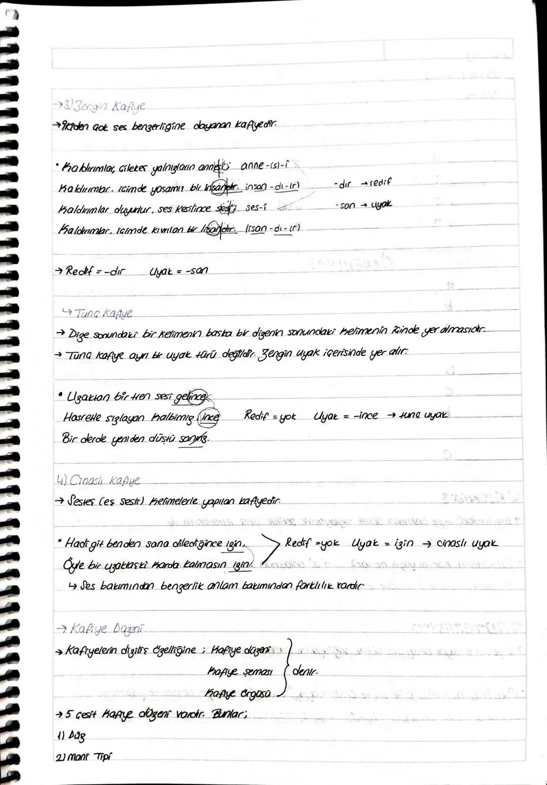 # AHENK UNSURLARI
→Sirde ahenk; Seslerin kulağa hos gelmesiyle duşur.
→Başlıca ahenk unsurları şunlardır;
1) Ölçü (Vezin)
2) Redif
2) K