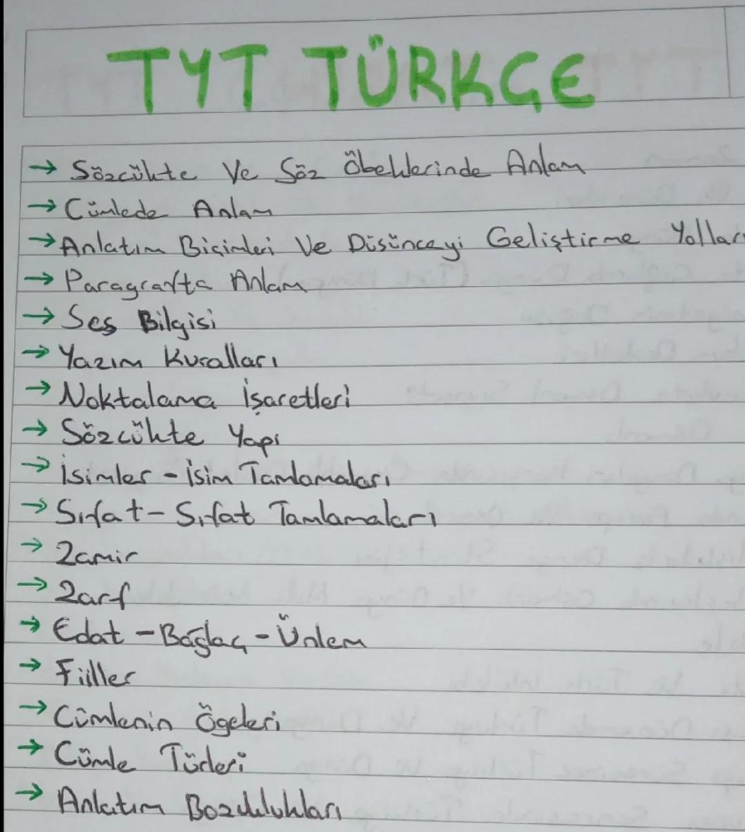 # TYT MATEMATIK
→Temel Kavramlar
→Tek Ve Gift Sayılar
→Basamak Kavramı
faktörigel
Asal çarpan - Bülen Sayısı
→Bölme ve Bölünebilme
→E