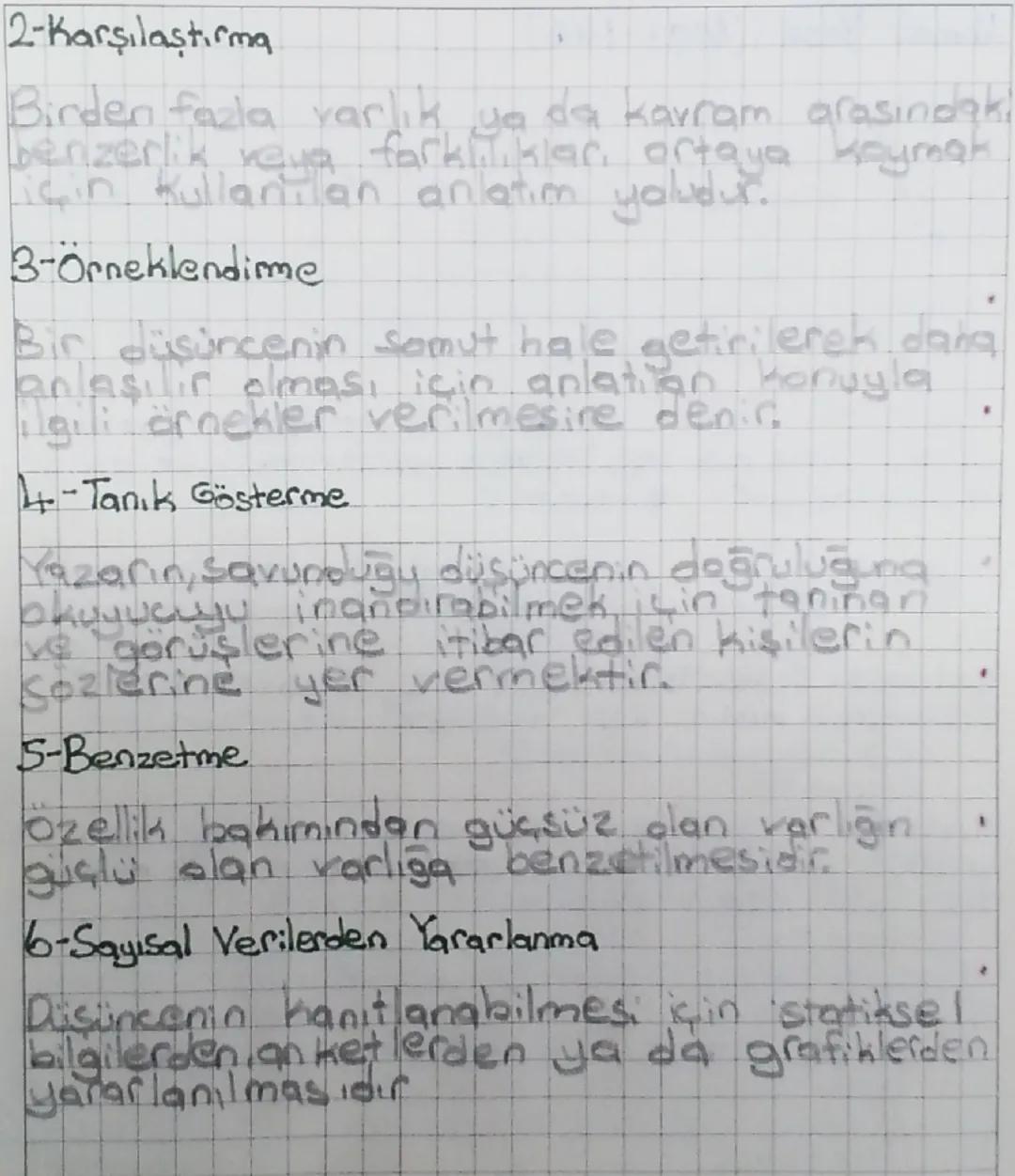 ## Anlatım Biçimleri
1-Betimleme (Tasvir etme)
Okurucunun gözünde, zihninde canlanacak şekilde niteliklerin aktarılmasına, paragrafın resi
