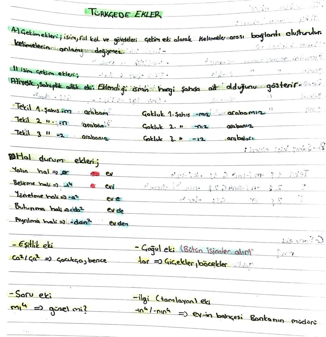 # TÜRKGEDE EKLER
Al Gekimekleri; isim, fiil kök ve gövdeleri çekim eki alarak Kelimeler arası bağlantı olusturulur.
Kelimelerinin canladıgs