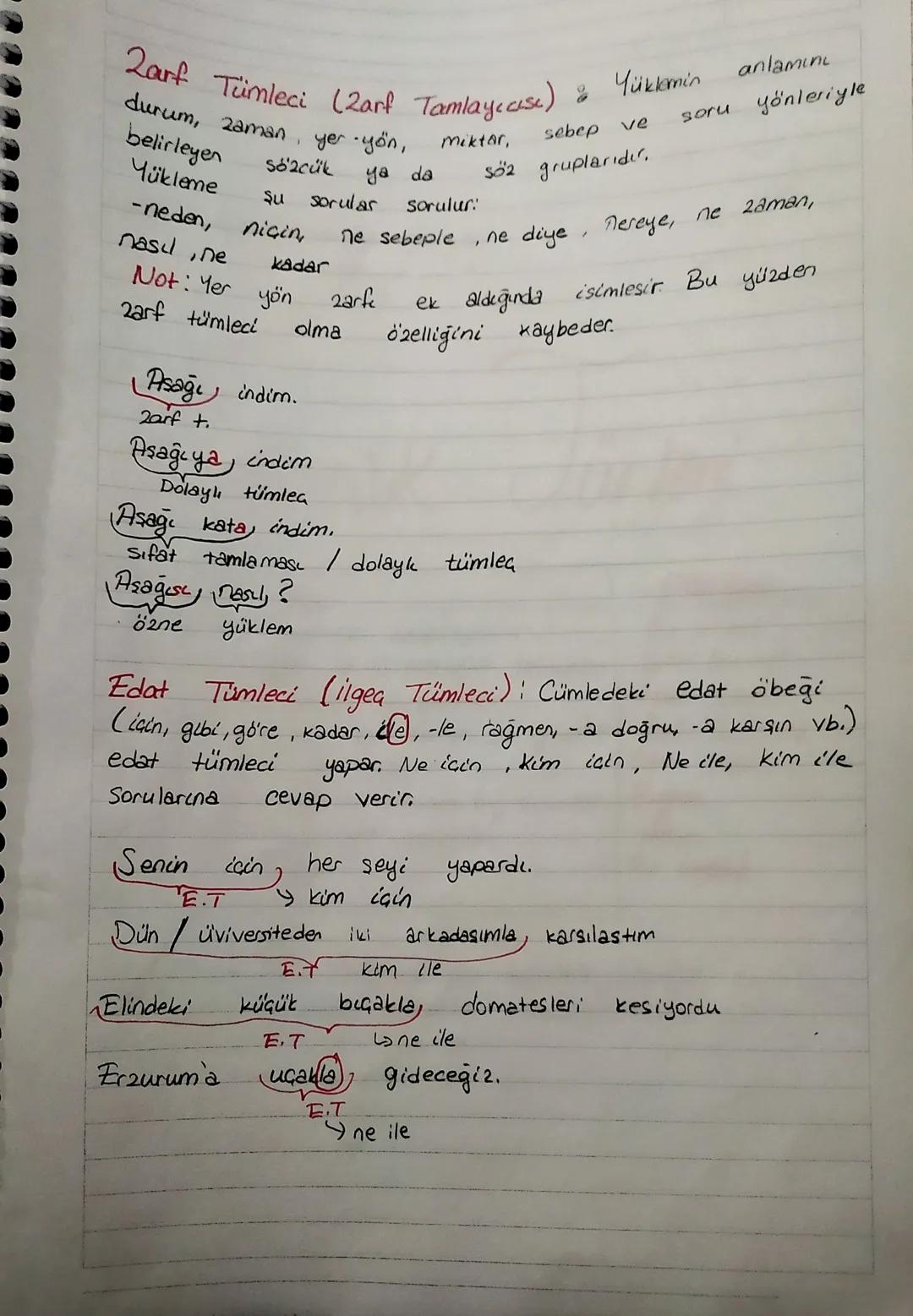 ümlenin
11
Ögelere
Yardımı ögeler
temel ögeler
2ne
yüklem
nesne
dolaylı
tümlea
2arf
tümleci
edat
tümleci
Temel Ögeler
a) Yüklem: Cü