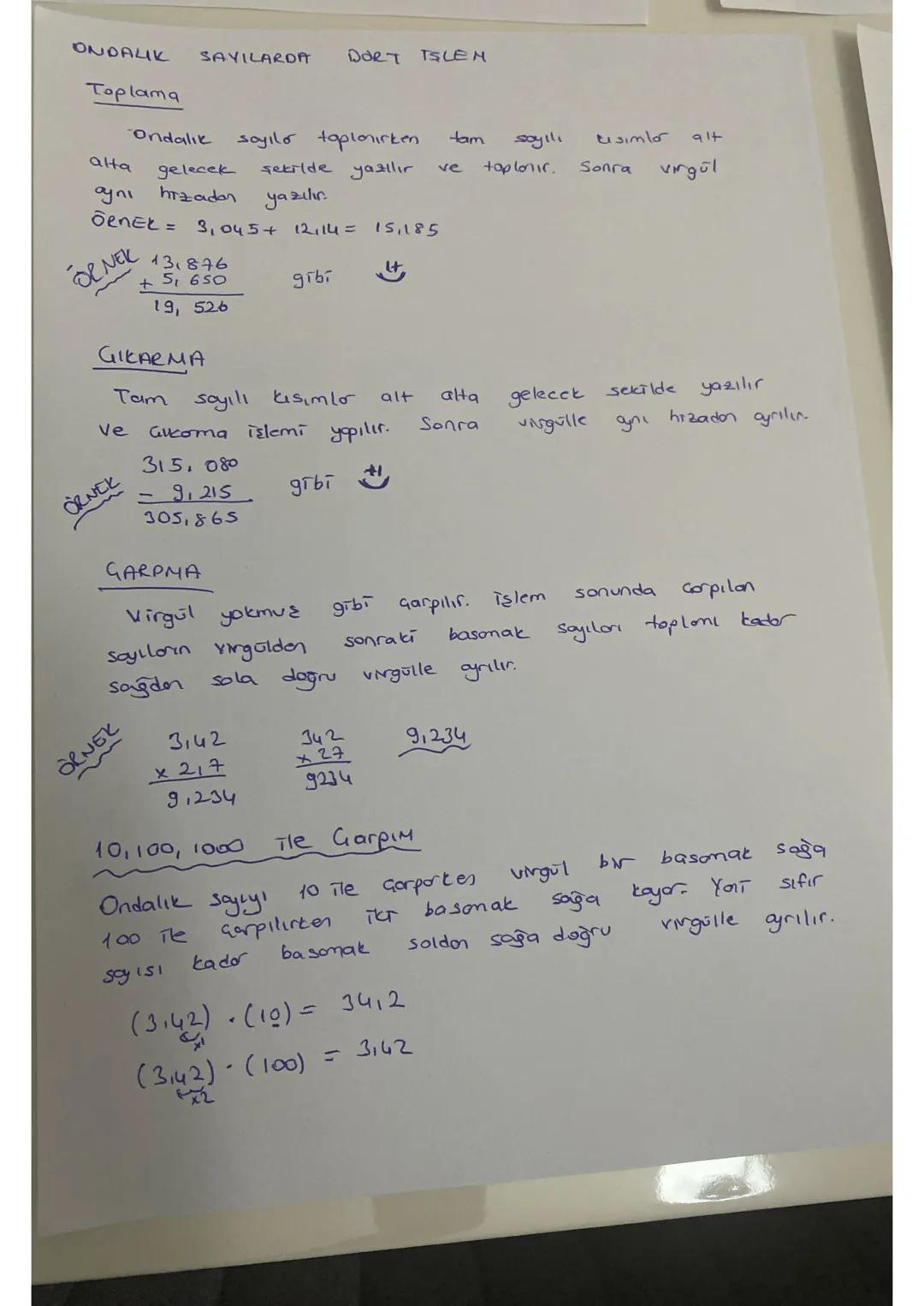 ondalık
ONDALIL SAYILAR
Paydası
Kesirlere
10,100,1000...
KONU özeti
утьт
10'un
kuvvetleri
olan
Kesirler,
bu
Kesirlerin
belir Higi
soy ilara